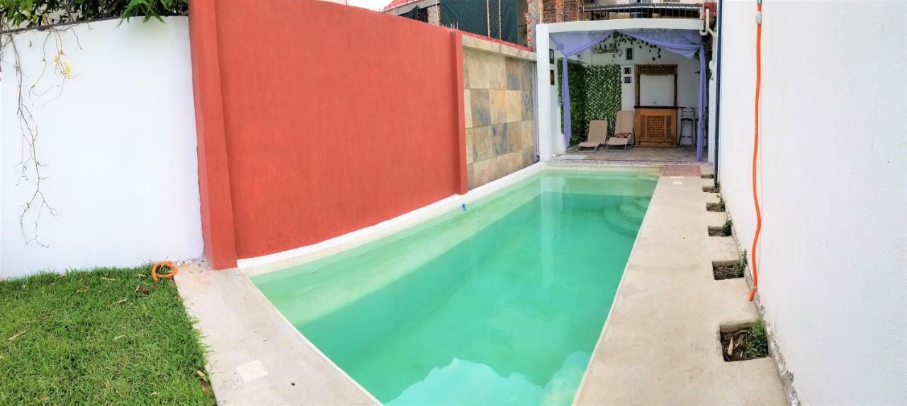 Casa Con Alberca Climatizada Privada Para 8 Personas Emiliano Zapata  Dış mekan fotoğraf