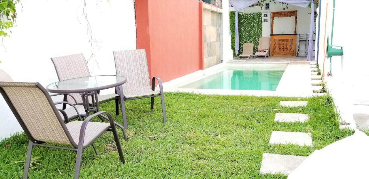 Casa Con Alberca Climatizada Privada Para 8 Personas Emiliano Zapata  Dış mekan fotoğraf